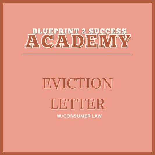 BLUEPRINT EVICTION LETTER